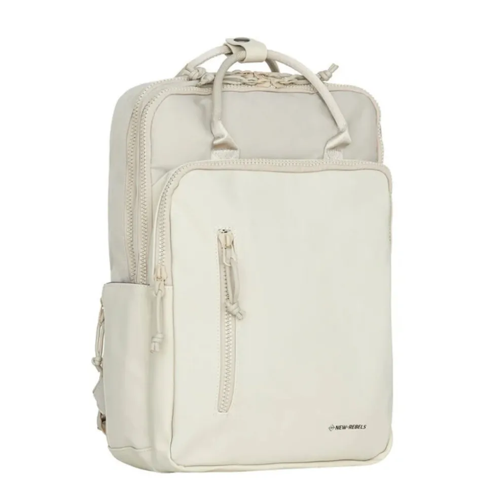Bruce - Milwaukee Rugtas Beige 18L Laptoptas 15,6''