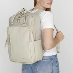 Bruce - Milwaukee Rugtas Beige 18L Laptoptas 15,6''