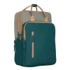 Ferron  Milwaukee 19 Liter  Laptoprugzak – Waterafstotend PU, Geschikt voor 15,6″ Laptop 19L Petrol