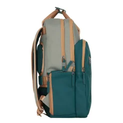 Ferron  Milwaukee 19 Liter  Laptoprugzak – Waterafstotend PU, Geschikt voor 15,6″ Laptop 19L Petrol