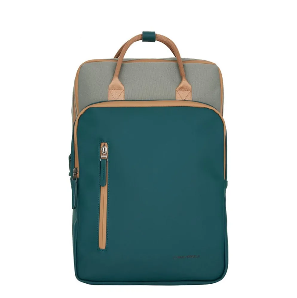 Ferron Milwaukee 19 Liter Laptoprugzak – Waterafstotend PU, Geschikt voor 15,6″ Laptop 19L Petrol