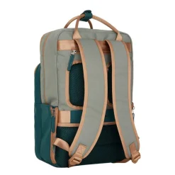 Ferron Milwaukee 19 Liter Laptoprugzak – Waterafstotend PU, Geschikt voor 15,6″ Laptop 19L Petrol