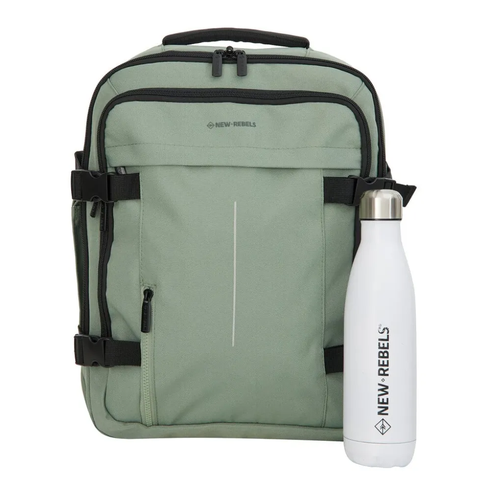 Gassaway – Corbin Underseater Rugtas 25L | Cabin Rugzak & Handbagage Backpack | 31x20x41 cm | Salie Green