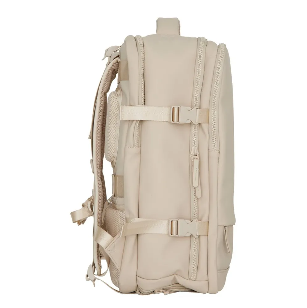 Jessi Womby Cabin Rugzak – 27L Waterdichte Onderseater Handbagage, Geschikt voor Vliegtuig 30x20x45cmr Beige