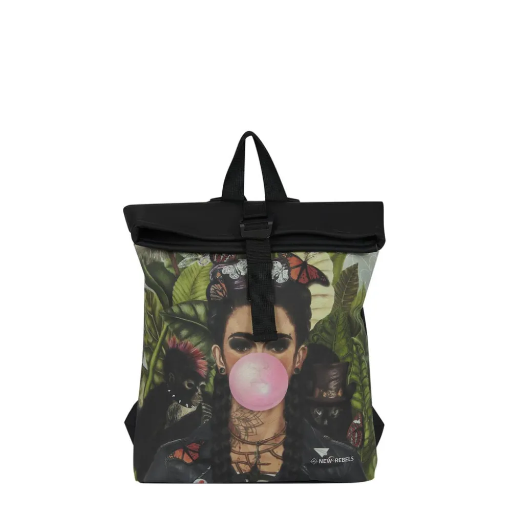 Mart Art Los Angeles Bubble Gum Rolltop Rugzak Mini