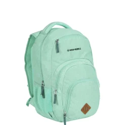 New Rebels ® BTS 3 - Laptoptas - Schooltas - Rugzak - Soft Mint
