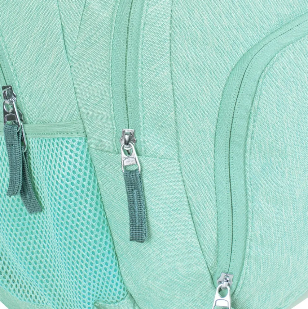 New Rebels ® BTS 3 - Laptoptas - Schooltas - Rugzak - Soft Mint