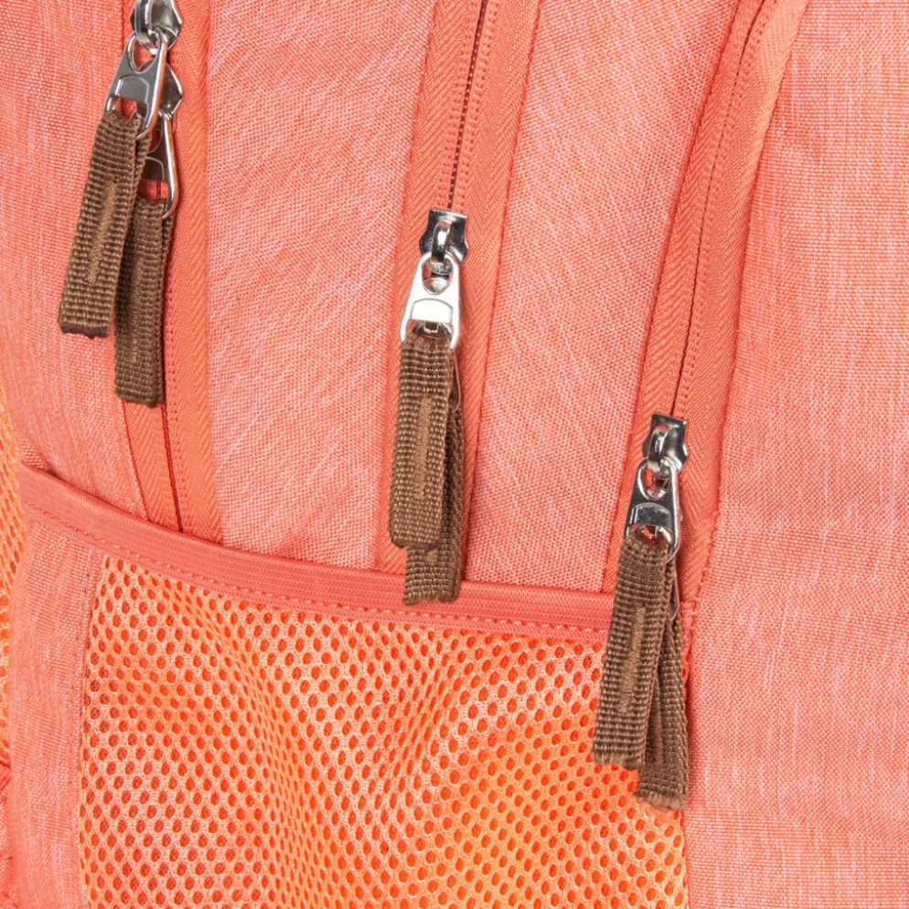 New Rebels ® BTS 4 schooltas met laptopvak soft Pink