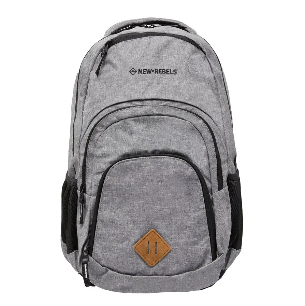 New Rebels ® BTS 3 schooltas met laptopvak antracite
