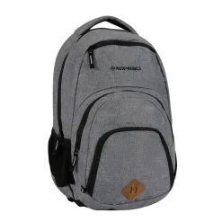 New Rebels ® BTS 3 schooltas met laptopvak antracite