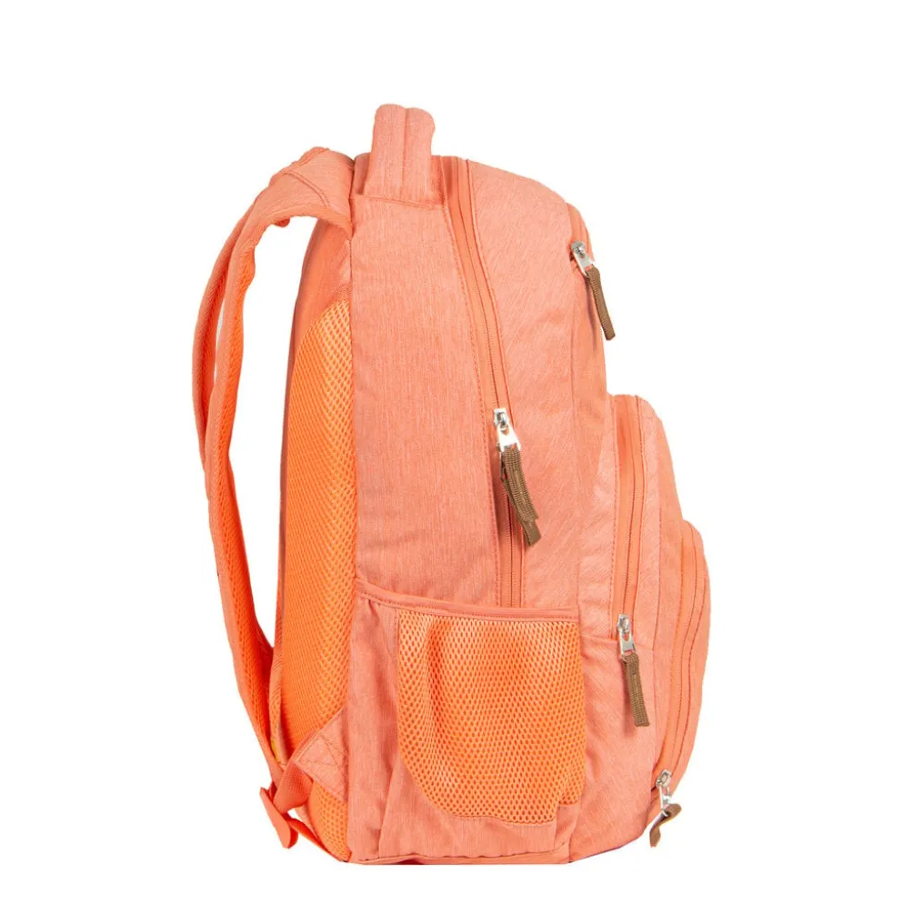 New Rebels ® BTS 3 schooltas met laptopvak soft Pink