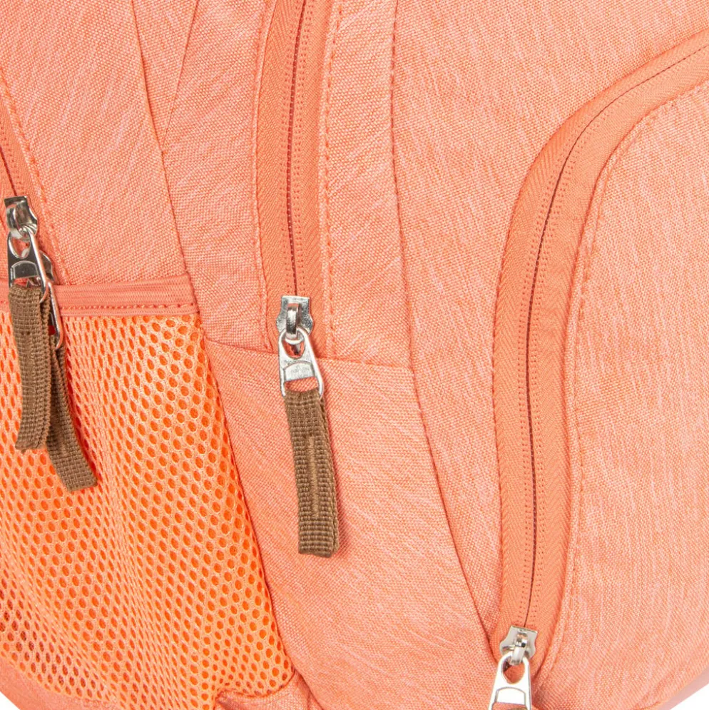 New Rebels ® BTS 3 schooltas met laptopvak soft Pink