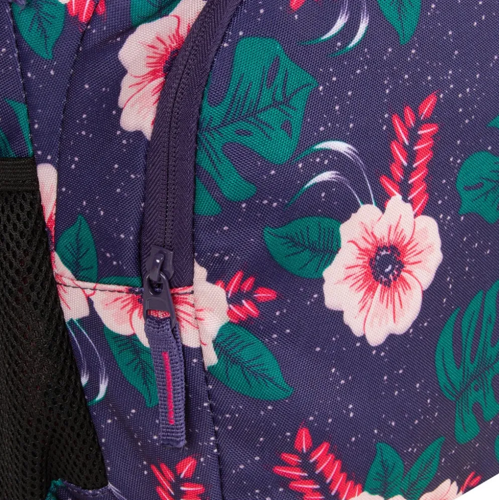 New Rebels ® BTS 2 schooltas met laptopvak Flower print
