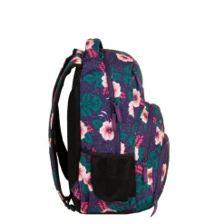 New Rebels ® BTS 3 schooltas met laptopvak flower print