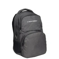 New Rebels ® BTS 2 schooltas met laptopvak zwart
