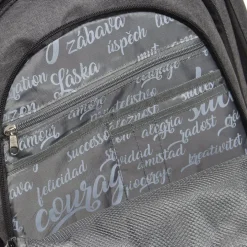 New Rebels ® BTS 4 schooltas met laptopvak zwart