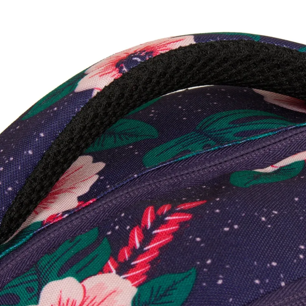 New Rebels ® BTS 4 schooltas met laptopvak flower print