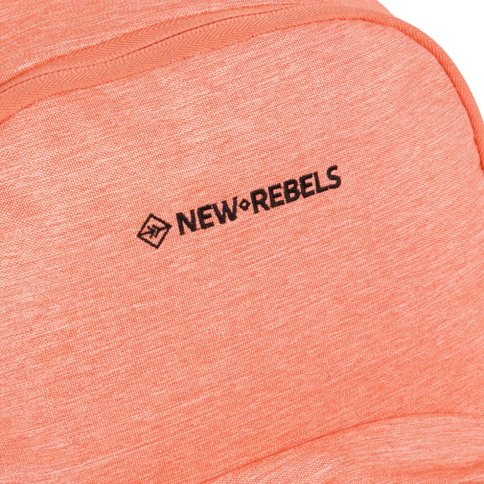 New Rebels ® BTS 2 schooltas met Laptopvak roze