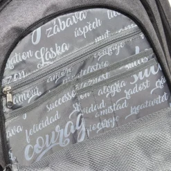 New Rebels ® BTS 4 schooltas met laptopvak grijs