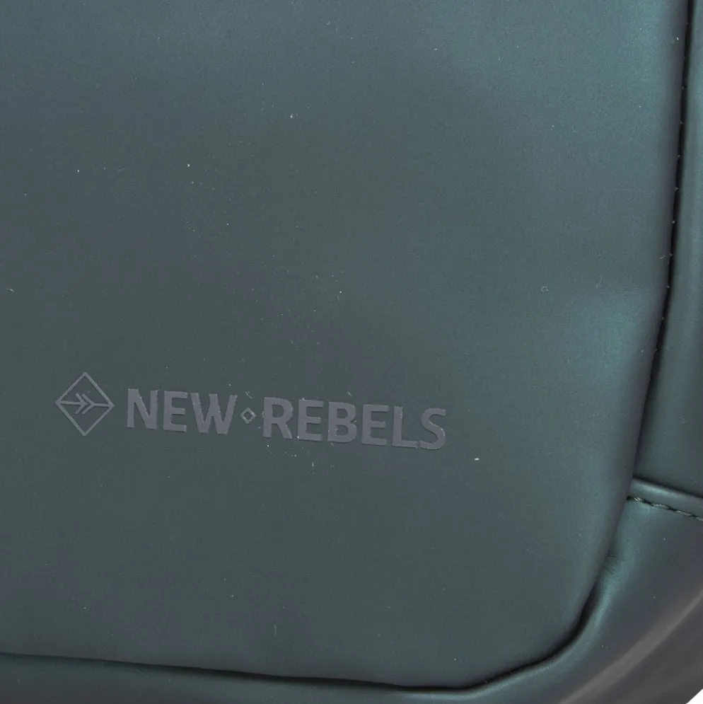 New Rebels ® Harper 3- Rugtas - Waterafstotend - Laptoptas 14 inch - 12 Liter - Waterproof Rugzak - Groen