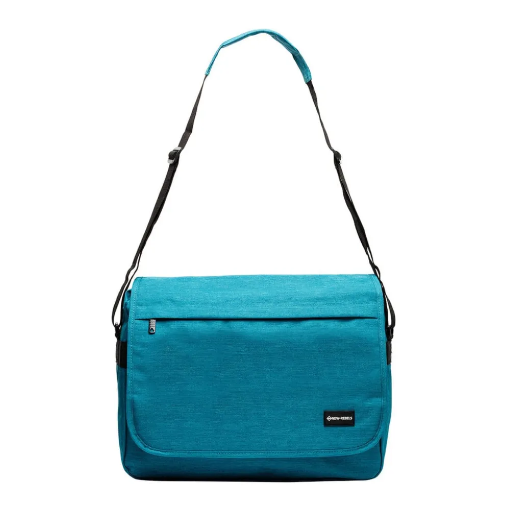 New Rebels ® Heaven 26 - Large - SchoudertasLaptoptas 15,6 - A4 New Blue