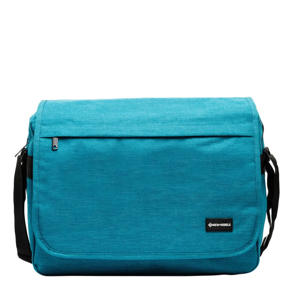 New Rebels ® Heaven 26 - Large - SchoudertasLaptoptas 15,6 - A4 New Blue