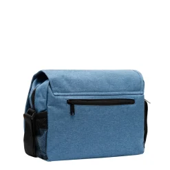 New Rebels ® Heaven25 - Medium Schoudertas  A5 - Crossbodytas met flap - Soft Blauw