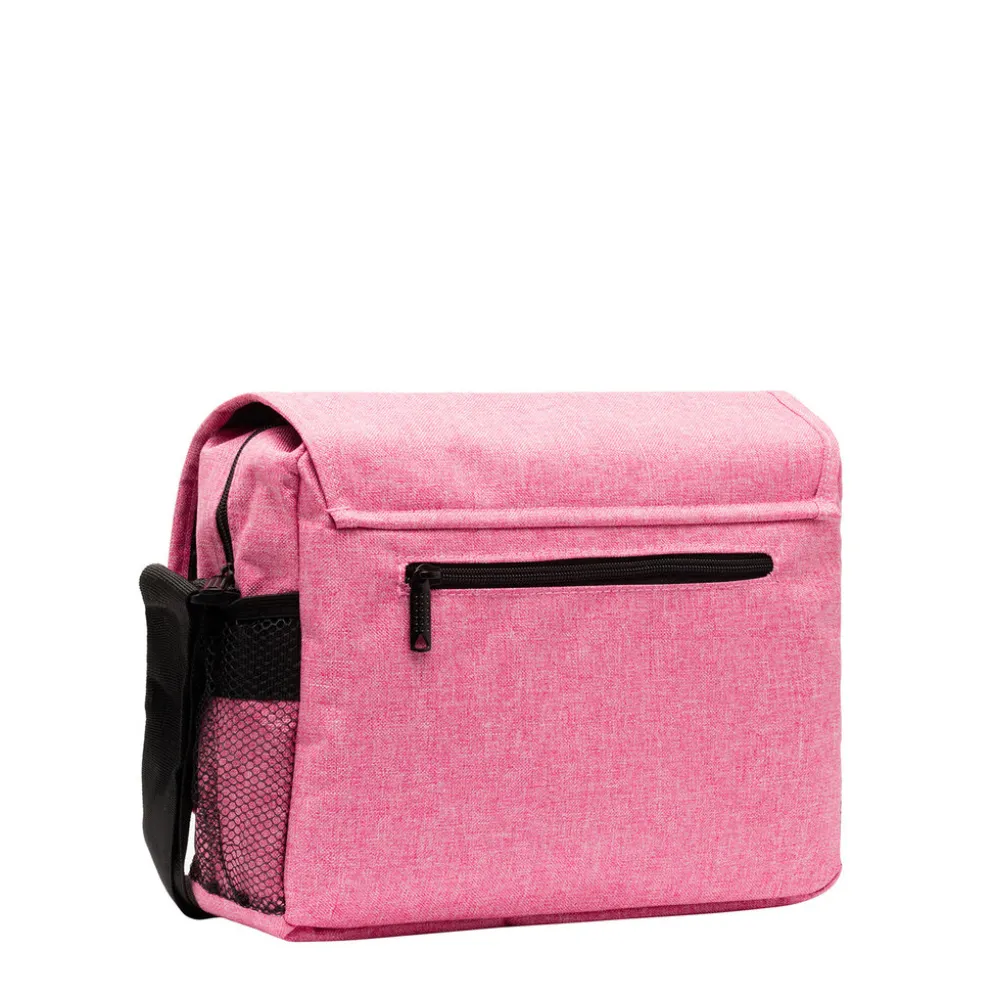 New Rebels ® Heaven25 - Medium Schoudertas A5 - Crossbodytas met flap - Roze