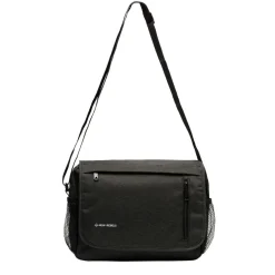 New Rebels ® Heaven25 - Medium Schoudertas A5 - Crossbodytas met flap - Zwart