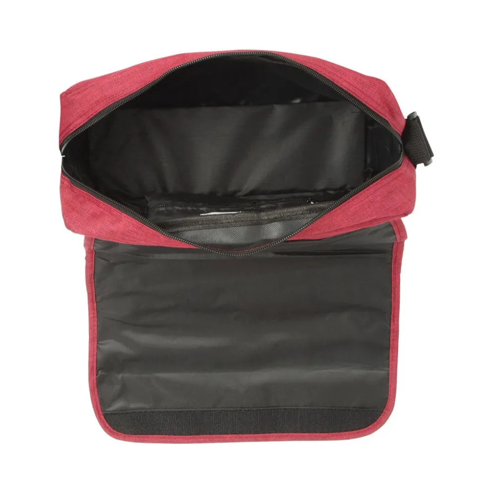 New Rebels ® Heaven25 - Medium Schoudertas A5 - Crossbodytas met flap - Burgundy