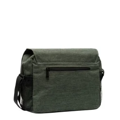 New Rebels ® Heaven25 - Medium Schoudertas  A5 - Crossbodytas met flap  Donker Groen
