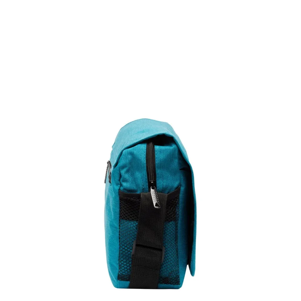 New Rebels ® Heaven25 - Medium Schoudertas A5 - Crossbodytas met flap - New Blue