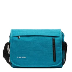 New Rebels ® Heaven25 - Medium Schoudertas A5 - Crossbodytas met flap - New Blue