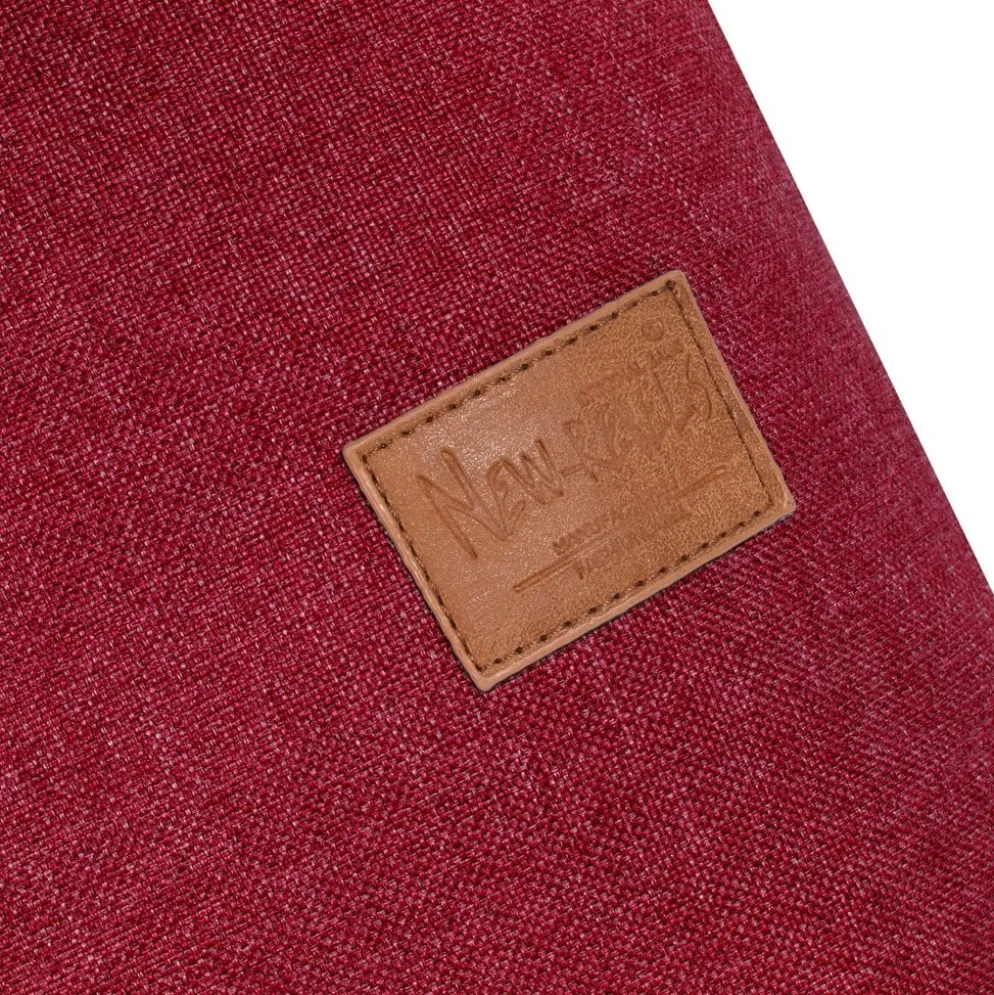 New Rebels ® Heaven - Rugzak - Gevoerd - Polyester - Burgundy