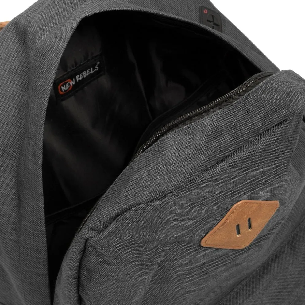 New Rebels ® Heaven - Rugzak - 22L - Polyester - Zwart