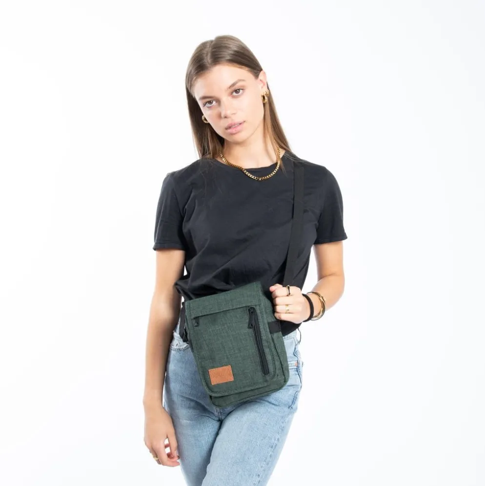 New Rebels ® Heaven - Schoudertas - Crossbody - Polyester - Antraciet