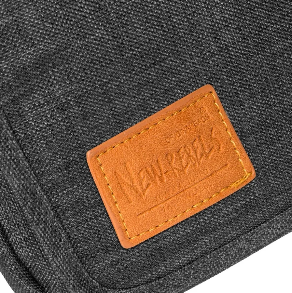 New Rebels ® Heaven - Schoudertas - Crossbody - Polyester - Zwart