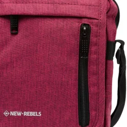 New Rebels ® Heaven - Schoudertas - Crossbody - Polyester - Burgundy
