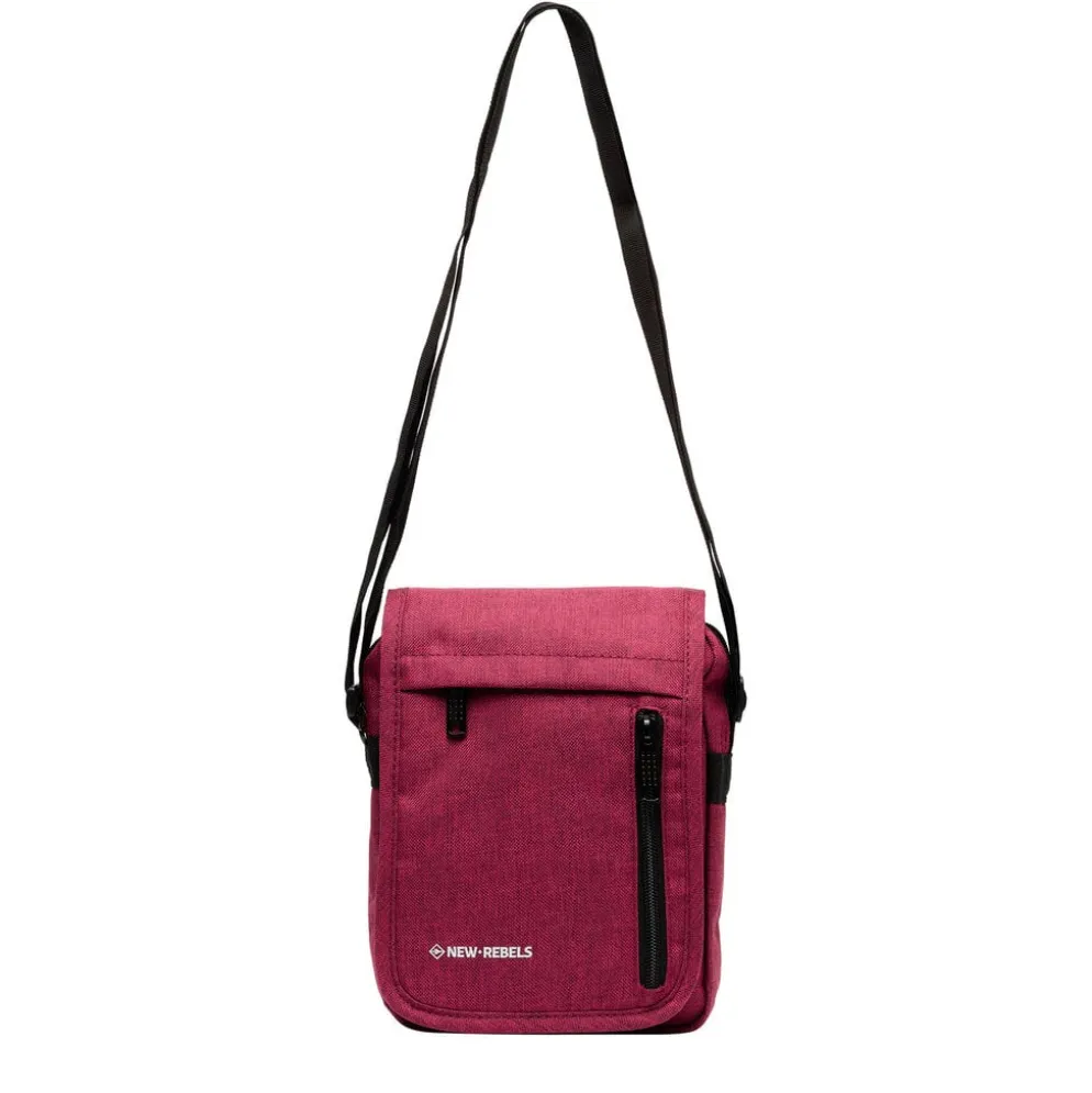 New Rebels ® Heaven - Schoudertas - Crossbody - Polyester - Burgundy