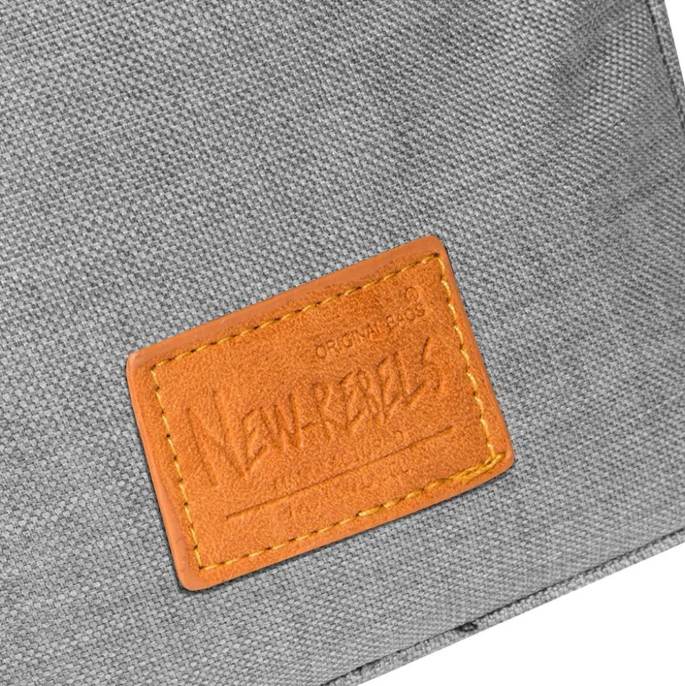 New Rebels ® Heaven V - Schoudertas - Crossbody - Polyester - Antraciet