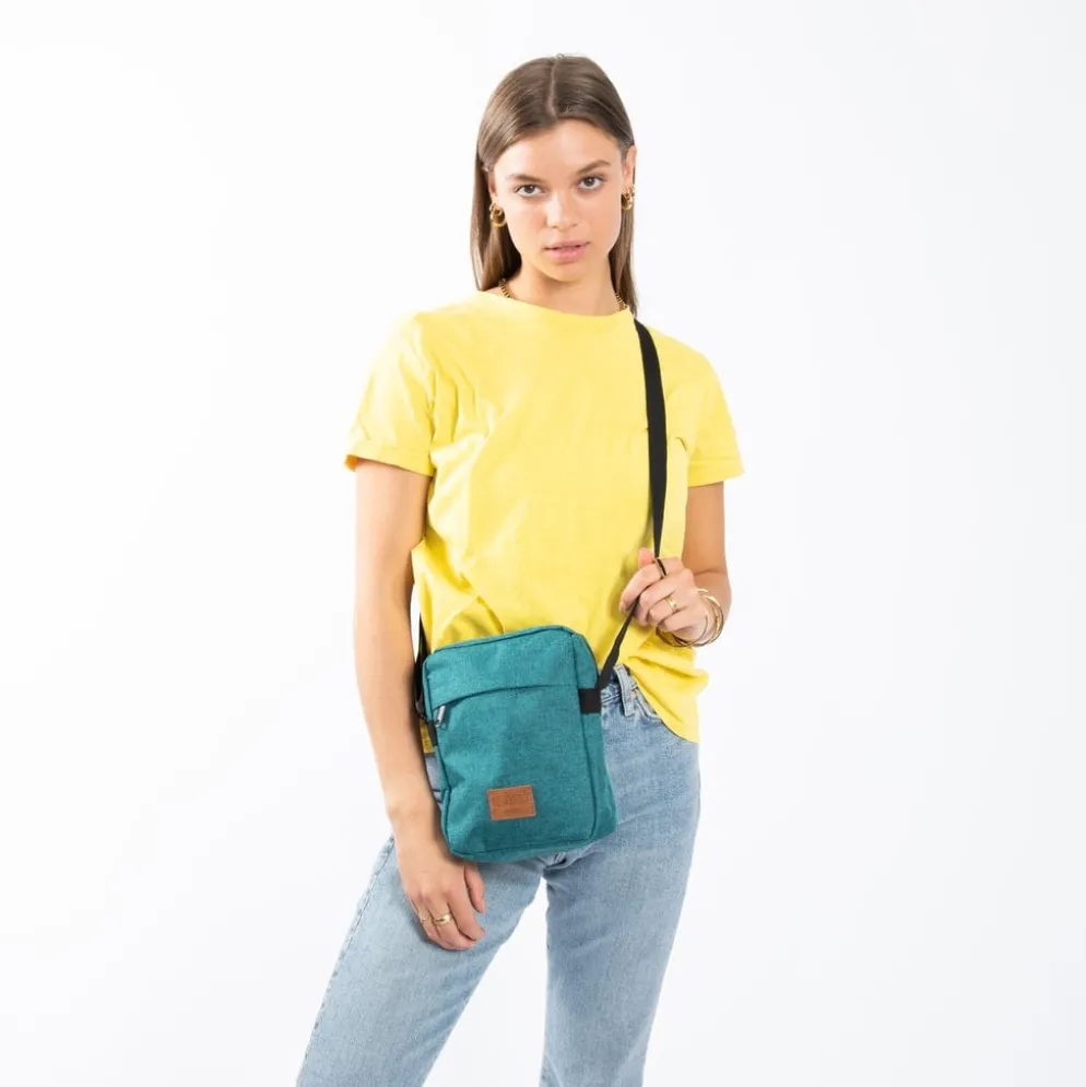 New Rebels ® Heaven V - Schoudertas - Crossbody - Polyester - Donkergroen