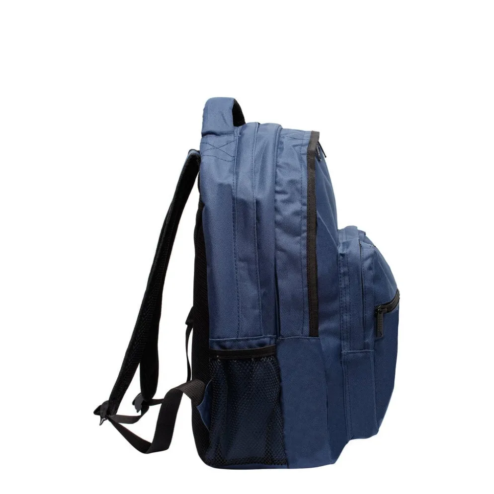 New Rebels ® Katschberg - Schooltas - Laptopvak - Navy Blauw - Rugzak - Rugtas