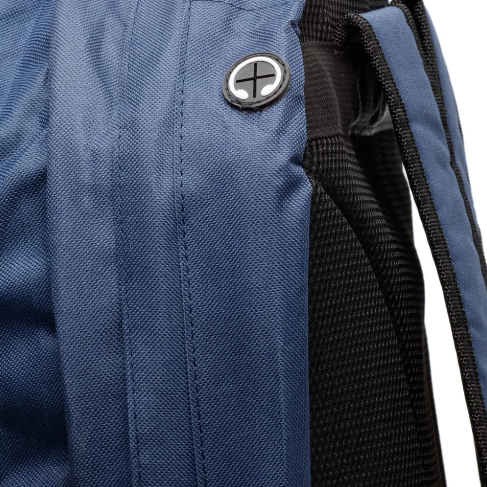 New Rebels ® Katschberg - Schooltas - Laptopvak - Navy Blauw - Rugzak - Rugtas