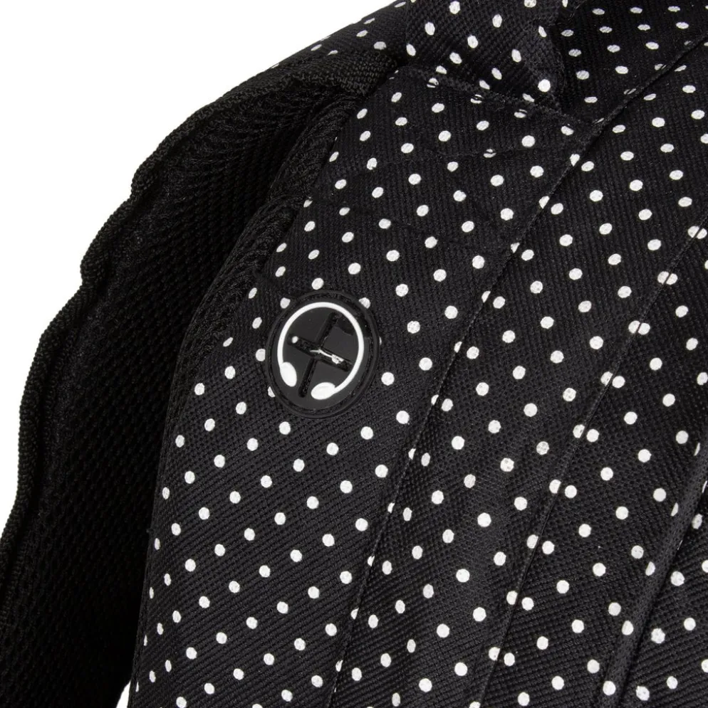 New Rebels ® Katschberg - Schooltas - Laptopvak - Zwart - Rugzak - Rugtas