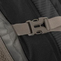 New Rebels ® Kinley - Rugtas - Schooltas - Vrijetijdstas - 35 Liter - Nylon - Zwart