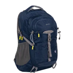 New Rebels ® Kinley - Rugtas - Schooltas - Vrijetijdstas - 48 Liter - Nylon - Navy Blauw