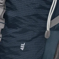 New Rebels ® Kinley - Rugtas - Schooltas - Vrijetijdstas - 48 Liter - Nylon - Navy Blauw