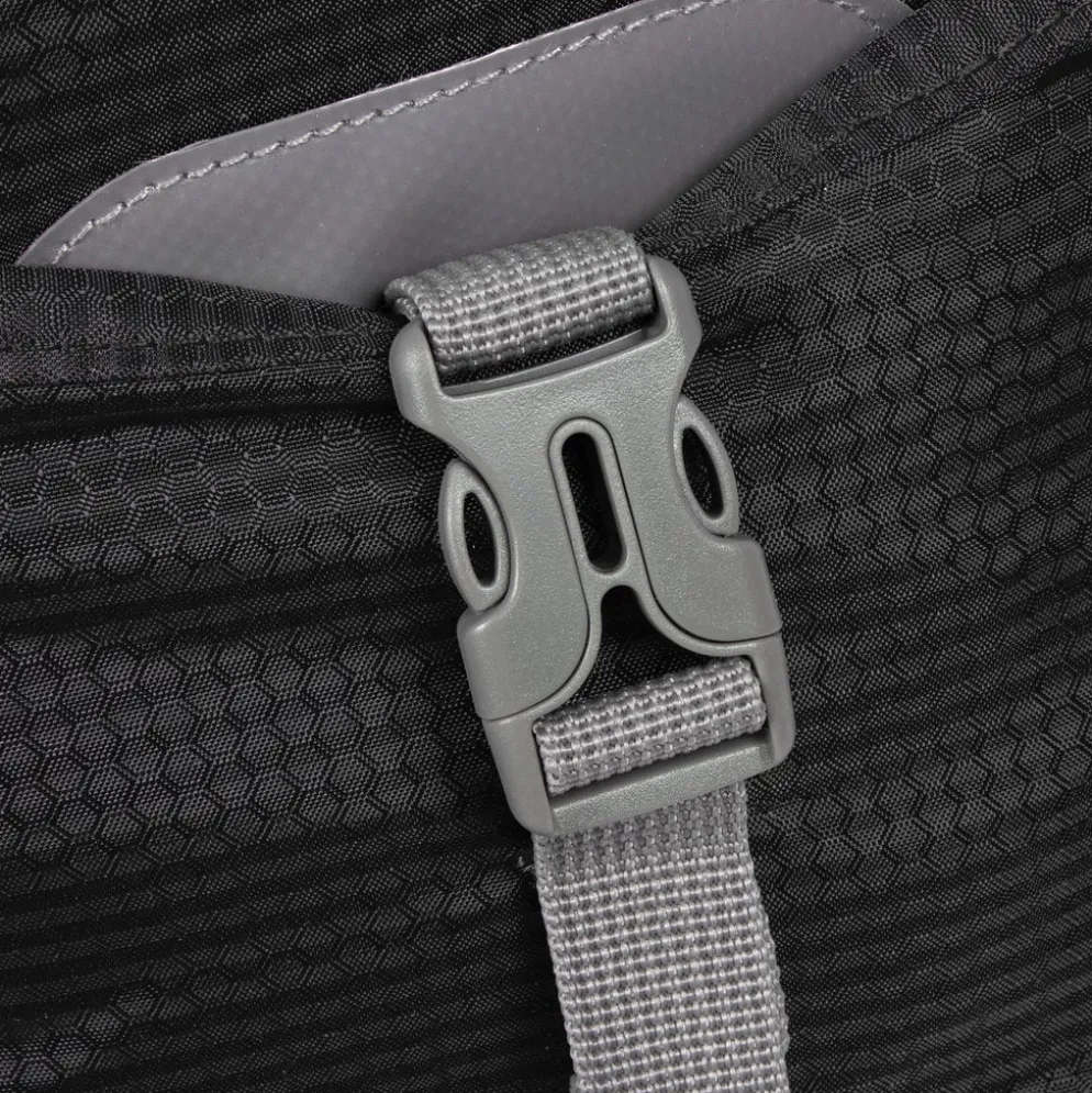 New Rebels ® Kinley - Rugtas - Schooltas - Vrijetijdstas - 48 Liter - Nylon - Zwart