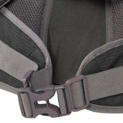 New Rebels ® Kinley - Rugtas - Schooltas - Vrijetijdstas - 48 Liter - Nylon - Zwart
