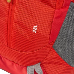 New Rebels ® Kinley - Rugtas - Schooltas - Vrijetijdstas - 28 Liter - Nylon - Rood
